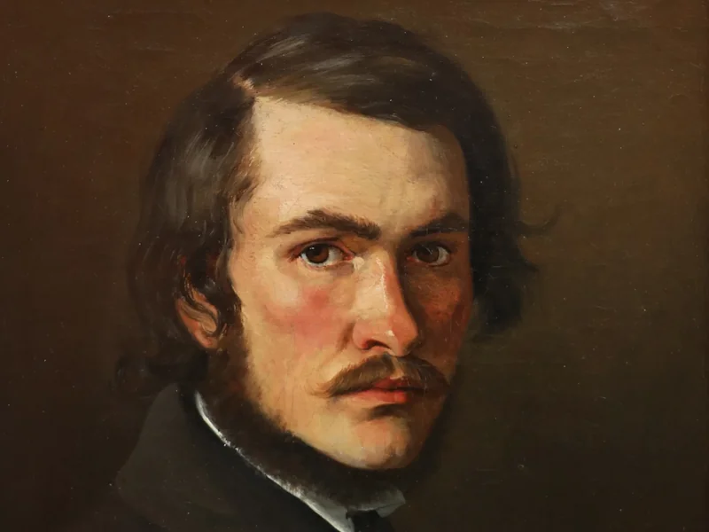 1818-Johan Thomas Lundbye - Autoritratto, 1841